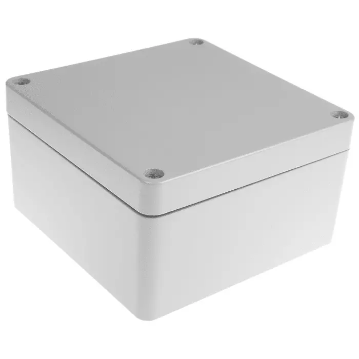 Rittal GA Series Die Cast Aluminium Wall Box IP66 160x160x91mm, 9112210