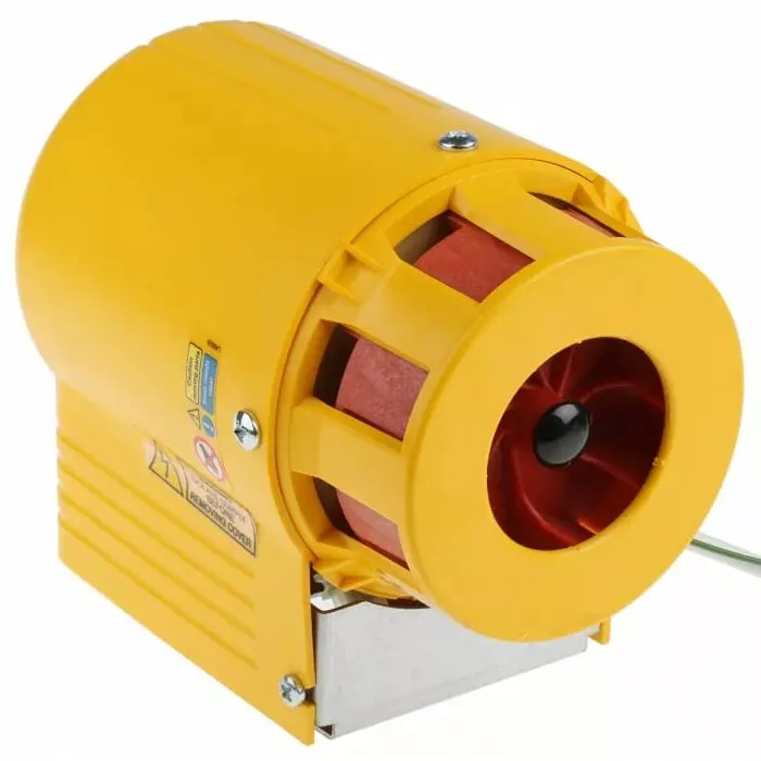 Klaxon Super M Series Siren, 230 V AC, 127dB at 1 m, AC, SLD-0002
