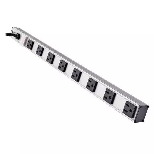 TRIPP LITE Power Outlet Strips 8 Outlet 15 A Current Rating 110 to 126 VAC Voltage Rating, PS2408