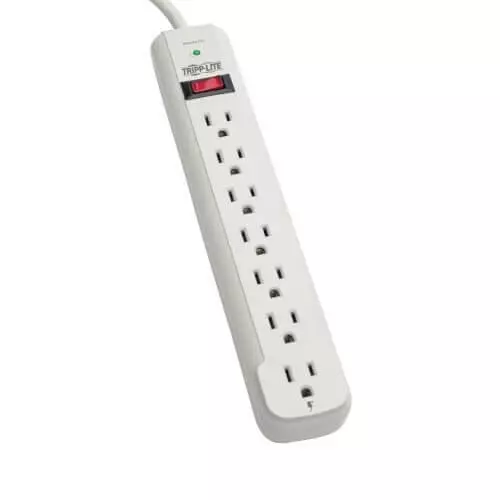 TRIPP LITE Standard Series Surge Protector Wall Mount 7 Outlet, STRIKER