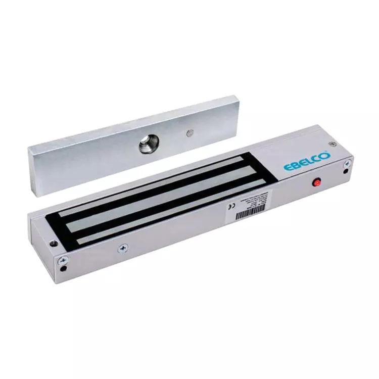 Ebelco Electromagnetic Lock With LED, Up to 272 Kg Holding Force and 12/24 V DC Input Voltage, EML-BEL/600-LED