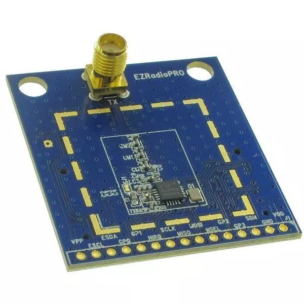 SILICON LABS Test Card 434 MHz Frequency, 4060CPCE10B434