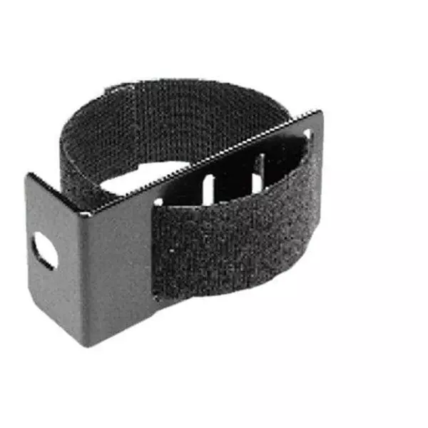 BUD INDUSTRIES Cable Management Bracket Steel Black 76.20 mm (3 Inch) Length, CM-2200