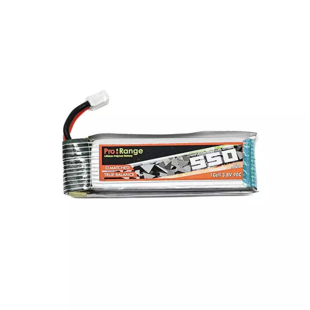 Pro-Range 3.8V 550 mAh 90C 1S HV Mini FPV Quad Lithium Polymer Battery Pack