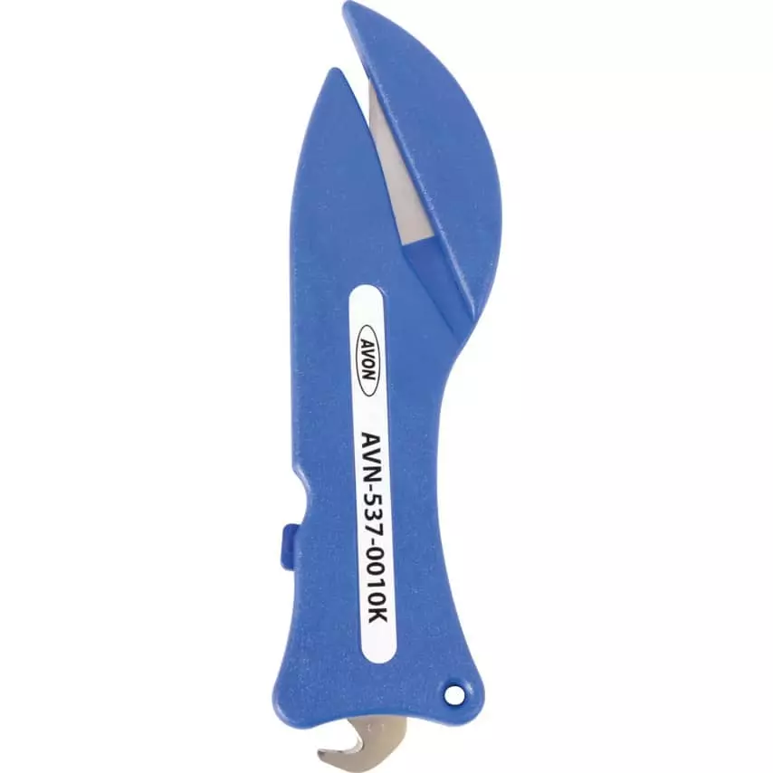 avon-safety-knife-155-mm-overall-length-steel-blade-plastic-handle