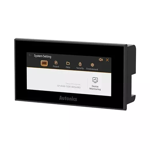 Autonics Basic Graphics Panel 24VDC, GP-A046-T9D7