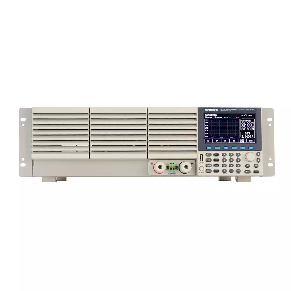MULTICOMP PRO Dc Electronic Load 1 kW Power Rating 3 Years Manufacturer Warranty 150 V Operating Voltage Max, MP710773