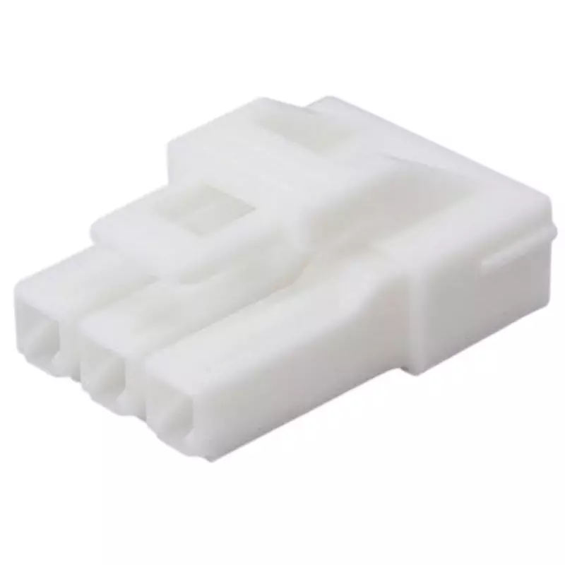 JST (JAPAN SOLDERLESS TERMINALS) Housing Plug (Maximum) 10 Current 3 Pole Nylon 66 (UL94 V-0) Material, YLP-03V (Pack of 100)