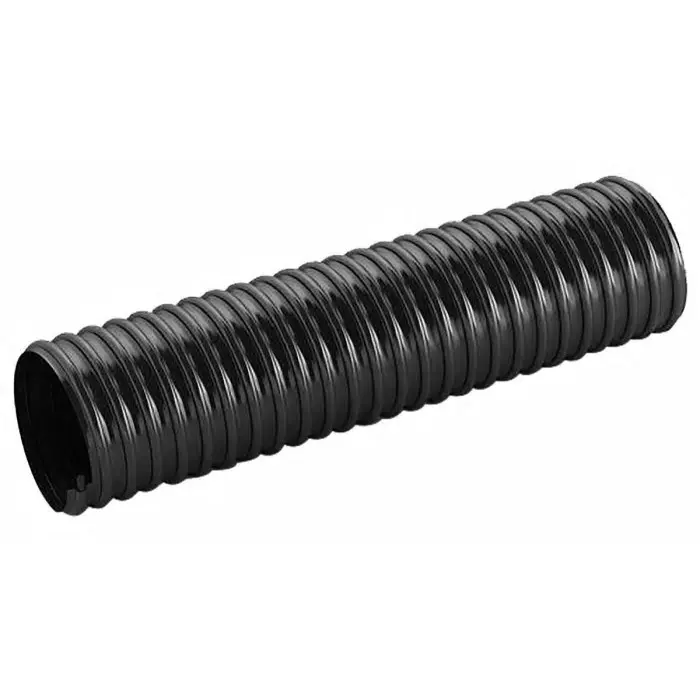 Contitech Black PVC Reinforced Flexible Ducting 30 m 12 mm Inner Dia, 9112271279201