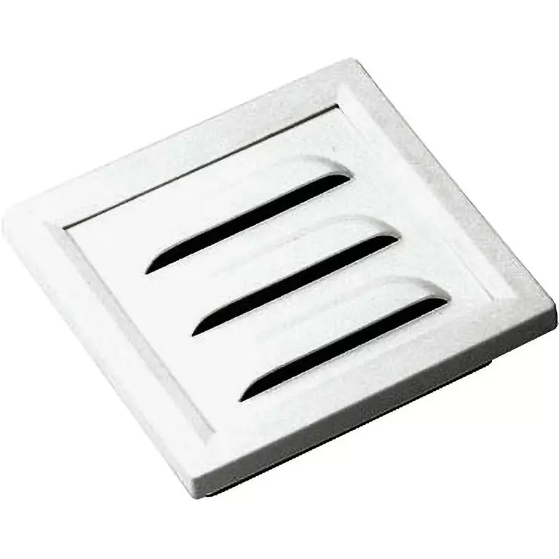 Naigai Energering Louver Made of iron Black (N-1) Material, PRB-1K (Pack 2)