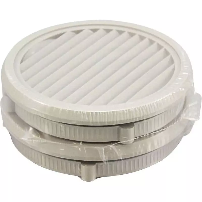 NITTO KOGYO LP Louver 90x75.6x20 mm, LP-1F (Pack of 2)