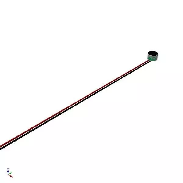 PUI AUDIO Microphones Omnidirectional Solder Pin Termination Style 2.2 kΩ Impedance, POM-3535L-3-LW100-R