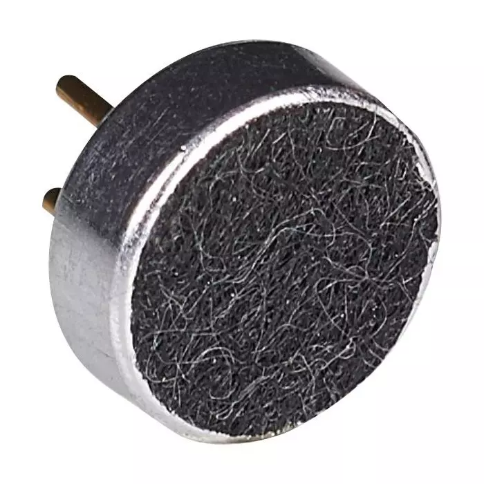 MULTICOMP PRO Microphone 2.2 kohm Impedance 2 Pins No. of 10 V Supply Voltage Max, MCABM-721-RC