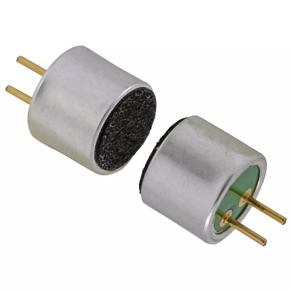 MULTICOMP PRO Microphone 2.2 kohm Impedance 2 Pins No. of 1.5 V Supply Voltage Min, MPABM-730-RC