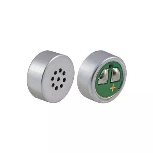 MULTICOMP PRO Microphone 2.2 kohm Impedance 2 Pins No. of 1.5 V Supply Voltage Min, MPABM-727-RC