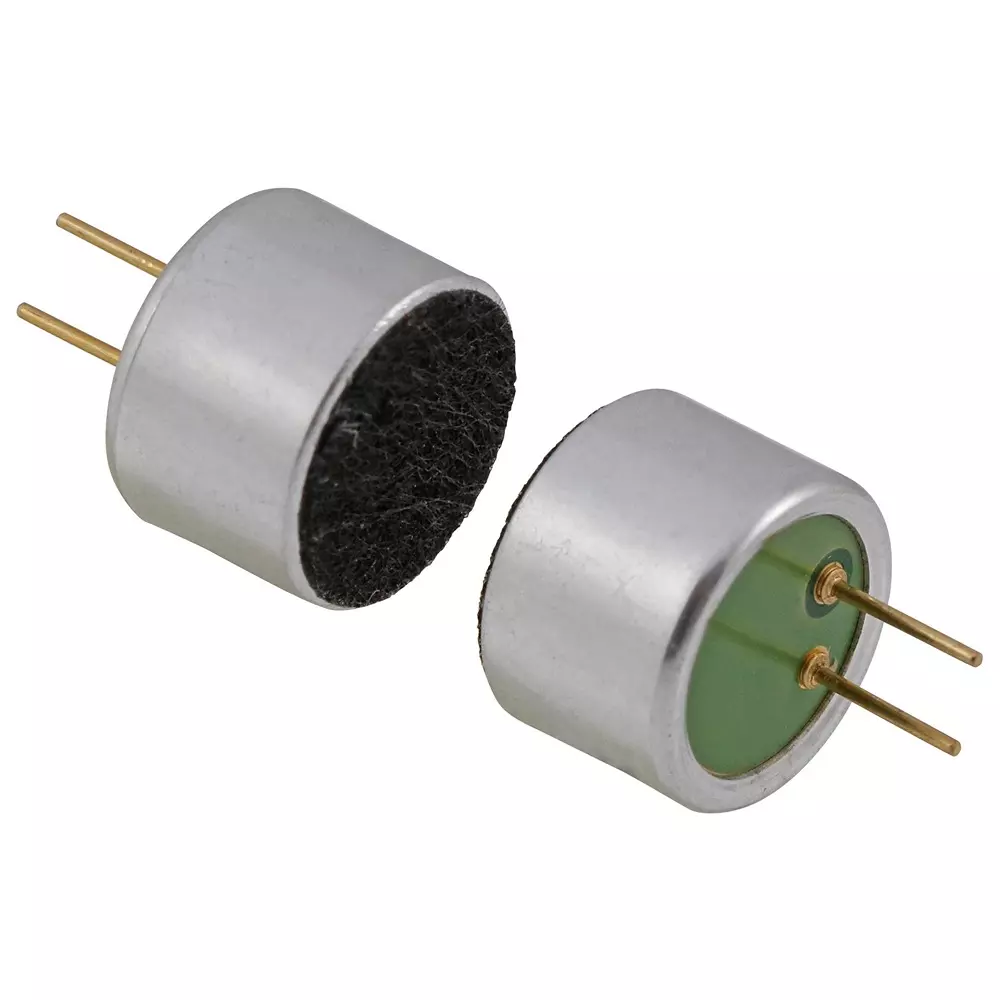 MULTICOMP PRO Microphone 2.2 kohm Impedance 2 Pins No. of 1.5 V Supply Voltage Min, MPABM-736-RC