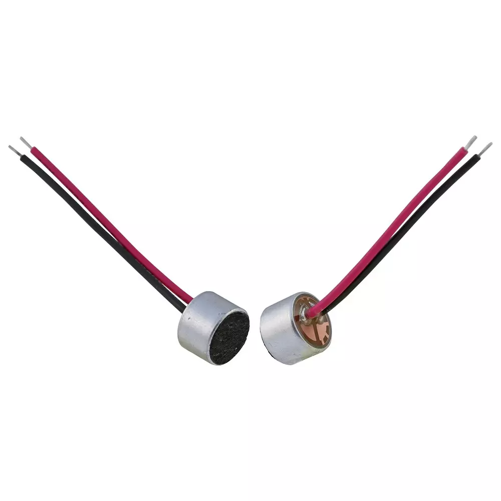 MULTICOMP PRO Microphone 1.5 kohm Impedance 2 Pins No. of V Supply Voltage Min, MPABM-735-RC