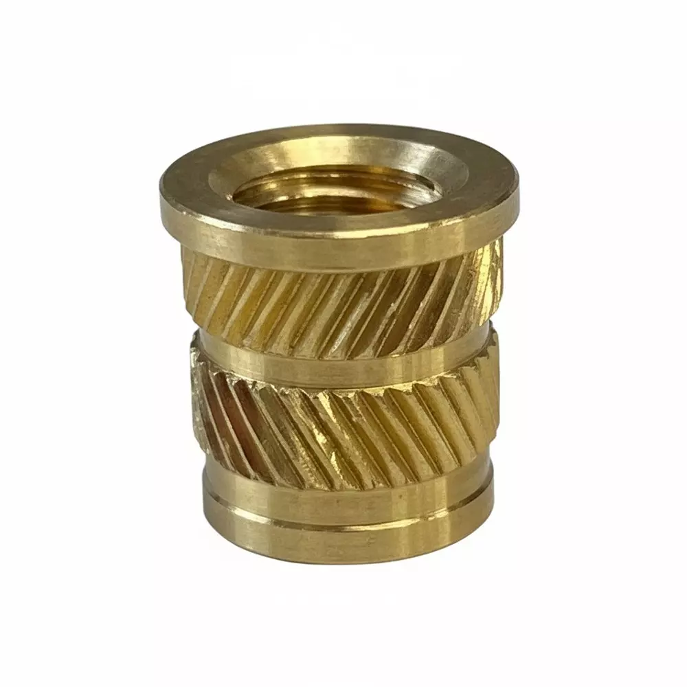 SI Threaded Insert Brass 5.54 mm Outside Diameter, IUTFB-M2.5