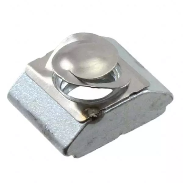 Rose+Krieger Slot Stone Galvanized Steel 12 mm Length M6 Thread Size, 4006712
