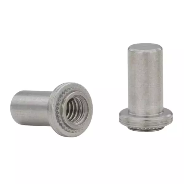 PEM Self Clinching Nut Steel 8.6 mm Outside Diameter, B-032-2ZI