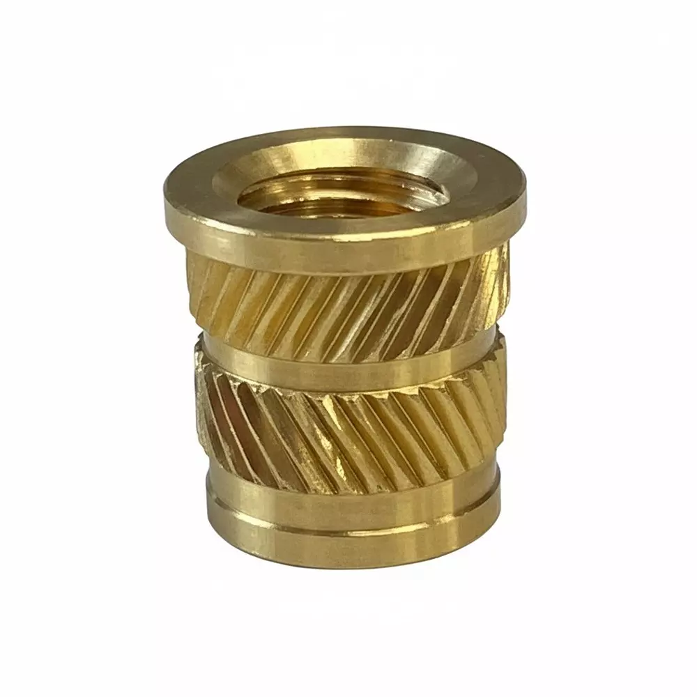 SI Threaded Insert Brass 6.35 mm Outside Diameter, IUTFB-M3.5