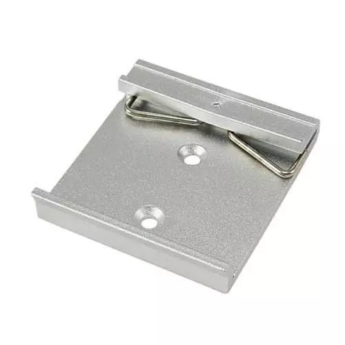 L-COM Mounting Clips Aluminum 50 mm Length 8.3 mm Thickness, DIN-MNT44