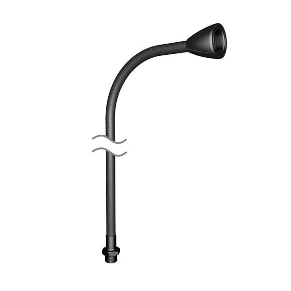 BANNER ENGINEERING Mounting Bracket Steel 457.2 mm Length M30 x 1.5 Thread Size, FLX18-12M30