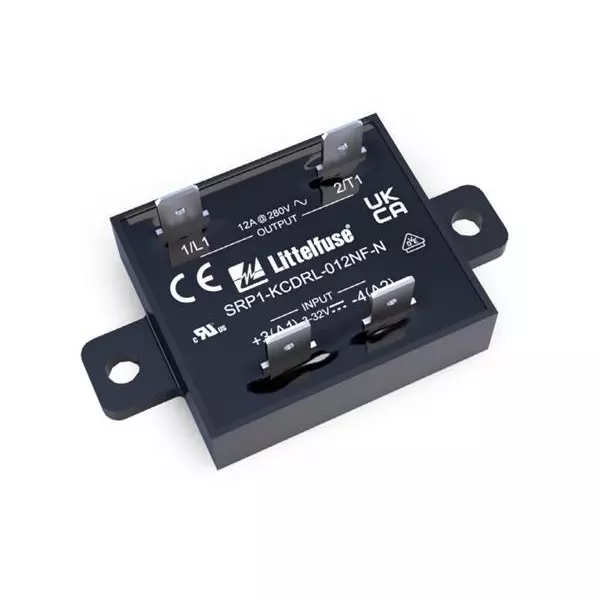 Littelfuse Solid State Relay Panel Mount 12 A Load Current 4 V DC to 32 V DC, SRP1-KCDZL-012NF-N