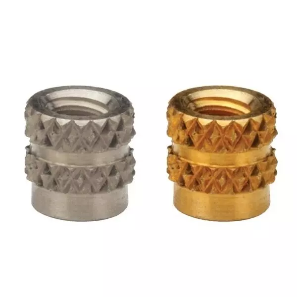SI Threaded Insert Leaded Brass 6.35 mm Outside Diameter, ITB-M4