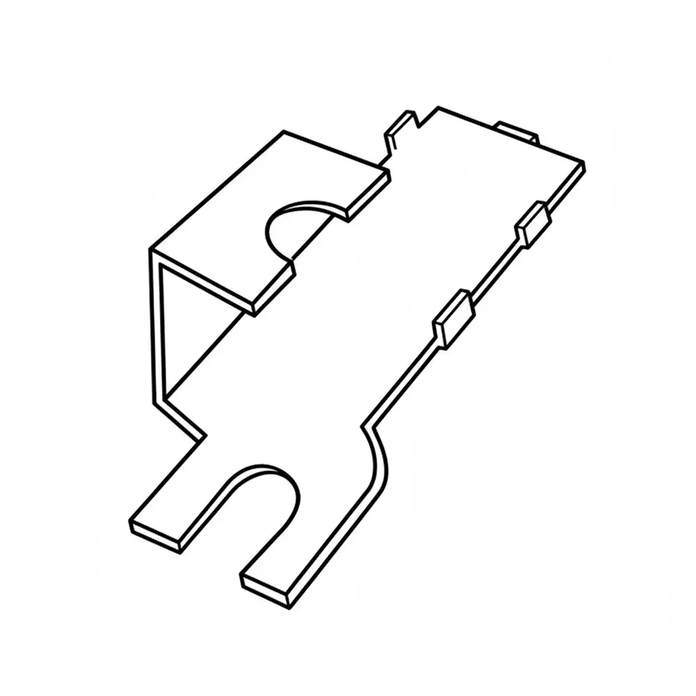 Omron Mounting Bracket 2.4 mm Mounting Hole Size for Cylindrical Inductive Sensor, Y92E-C1R6