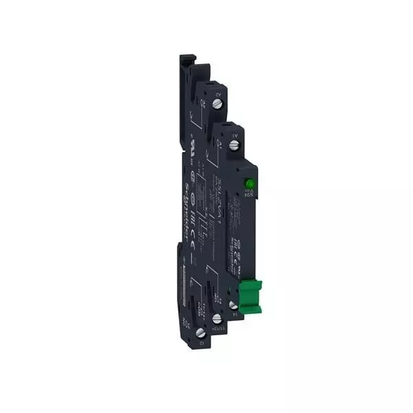 Schneider Electric Single Phase Relays SSR Type Socket Mount 100 mA Load Current Rating, SSL1D101BDPV