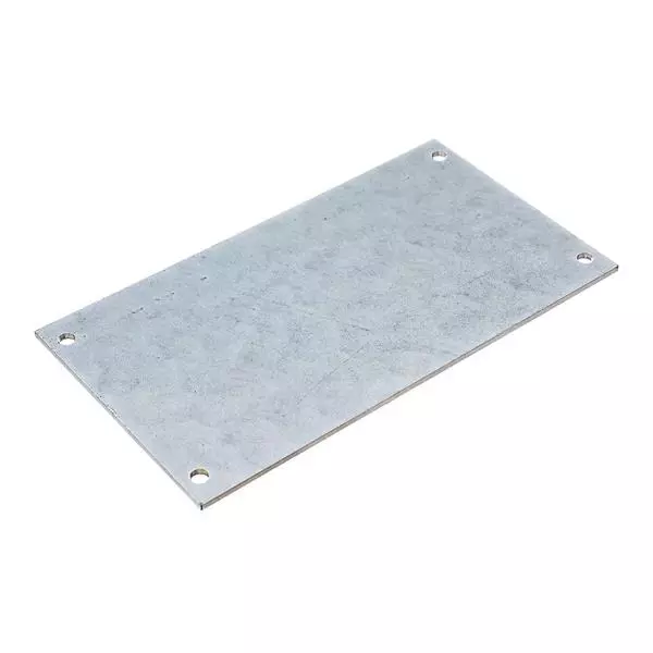 ALTECH Mounting Plate Plastic 131.06 mm Length 2.5 mm Thickness, 187-006