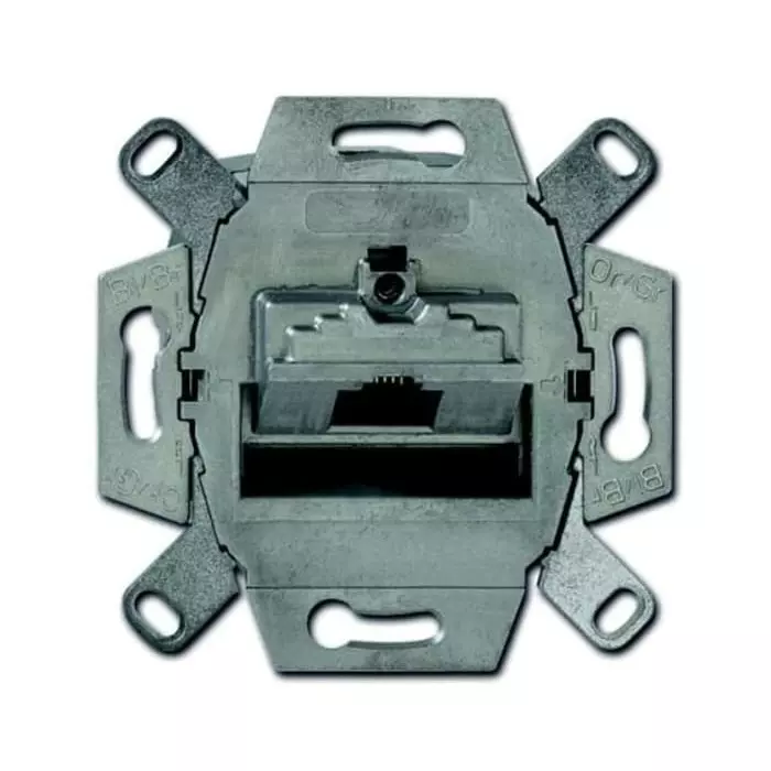 ABB Grey 1 Gang RJ45 Socket, 2CKA000230A0409