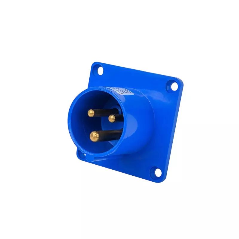 Sibass Electric Reverse Plug 32 A 3 Pin IP44 Rating and CE Mark, SE-523 (Pack of 100)