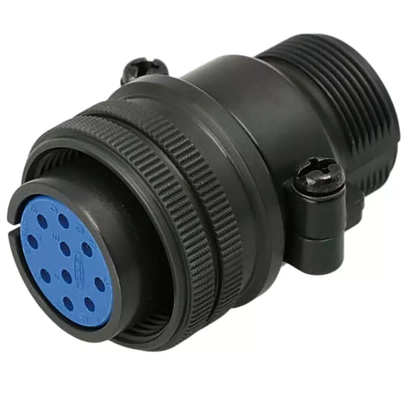 FUJIKURA Round Type Straight Plug Split Shell 10 Pole, D/MS3106B18-19S