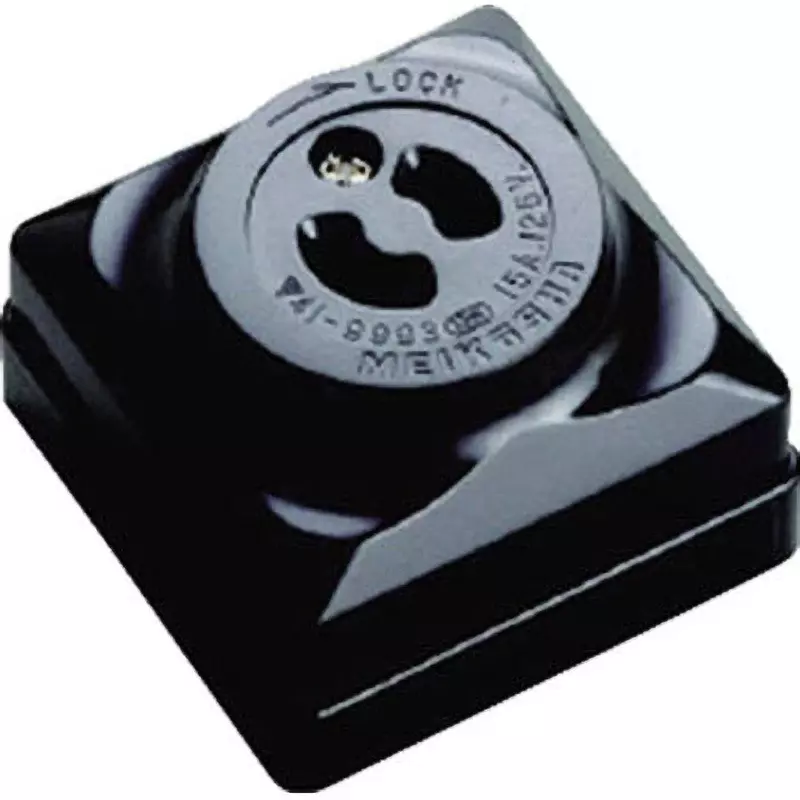 Meikosha Catch Outlet 125 V Rated Voltage 15 Amp Current, MH2882