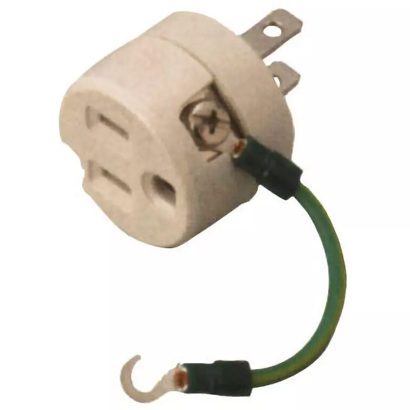 Meikosha Ground Adapter 15 Amp125 V Rating, ME2920