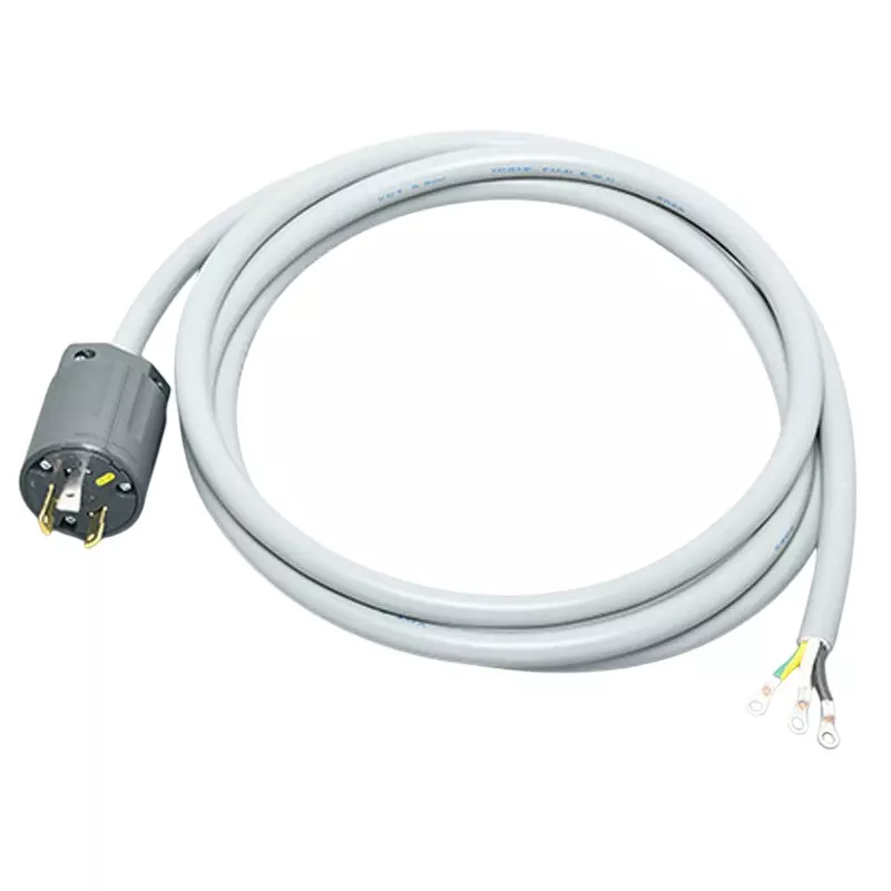 AMERICAN DENKI Cord Set with Plug UL94 V-0 Flame Retardance, 3322N-L6-CS(3M)