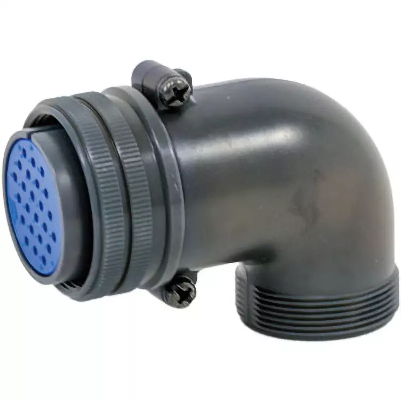 FUJIKURA Round Type Split Shell L-Type Plug 24 Pole Screw Connection, D/MS3108B24-28SX