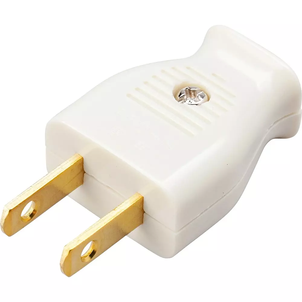 Meikosha Flat Small Plug 15 Amp125 V Rating, MP2539W1