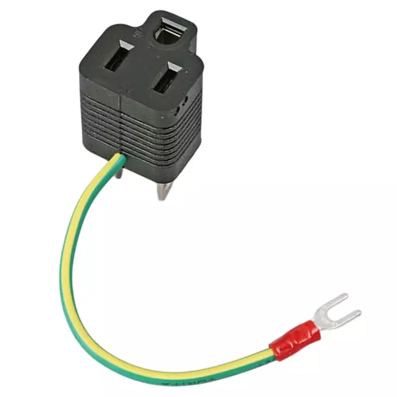 Meikosha Grounding Adapter 15 Amp 125 V Rating, MYA-105