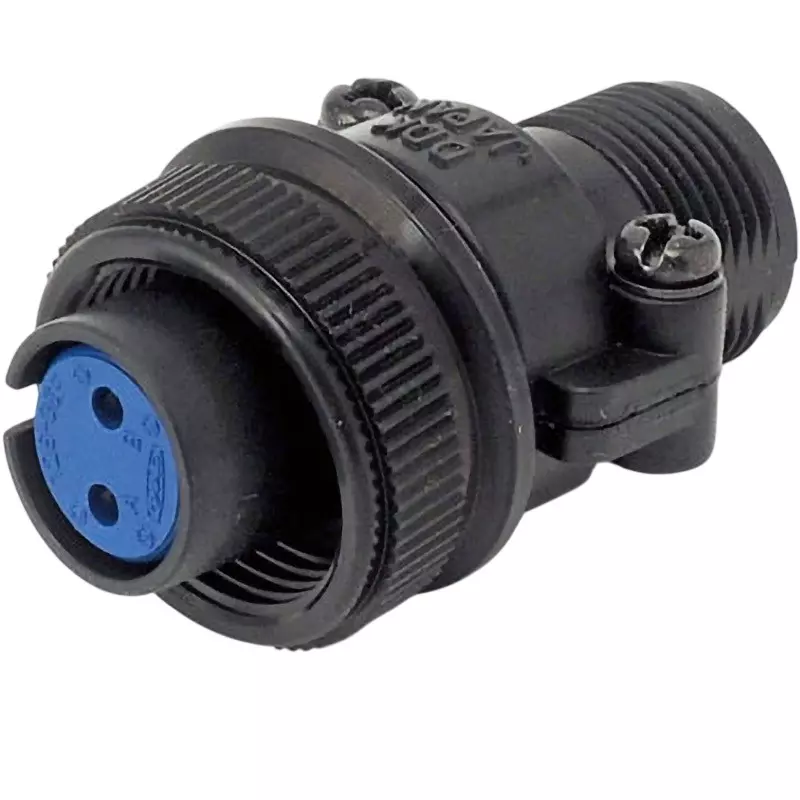 Buy FUJIKURA Round Type Straight Plug Split Shell 2 Pole, D/MS3106B12S ...