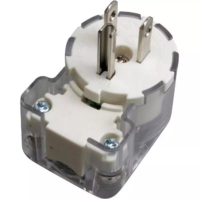 Meikosha L-Shaped Plug 15 Amp 125 V Rating, ME7073