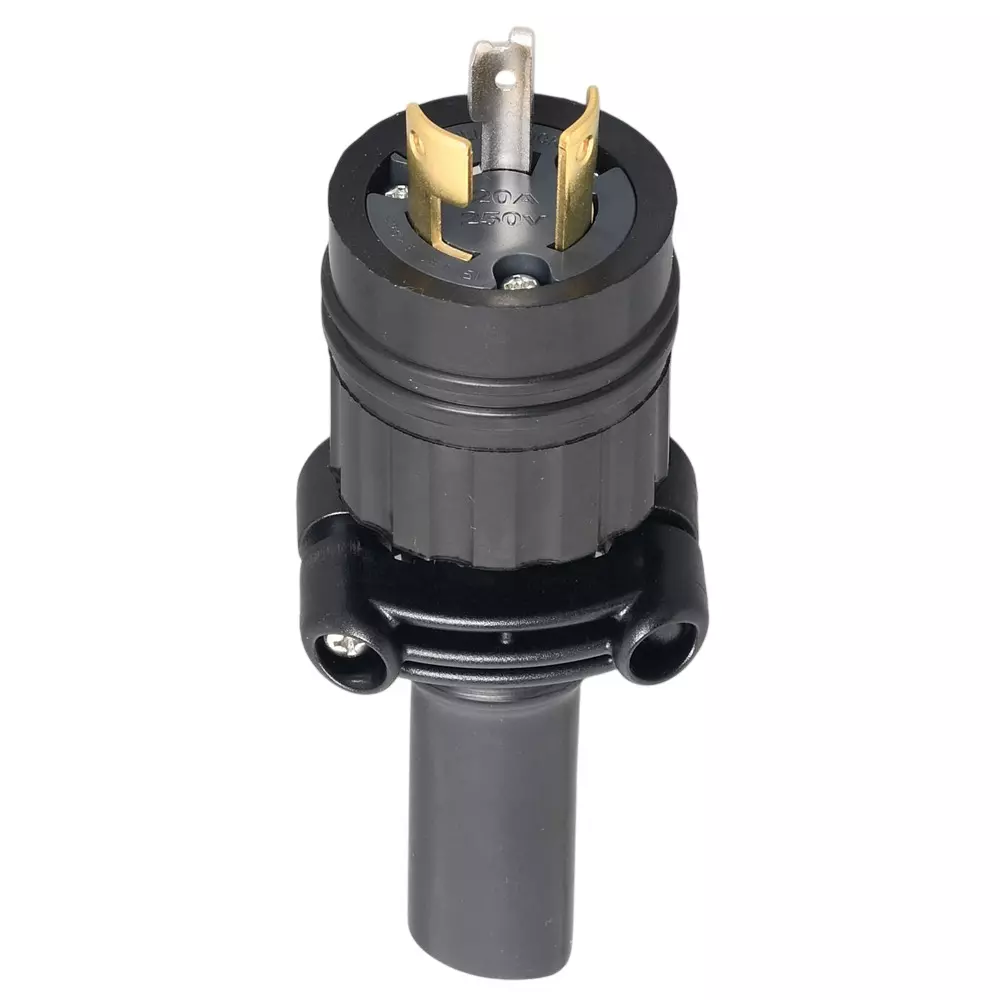 AMERICAN DENKI Waterproof Plug 250 V Voltage 20 A Current Type, 3222RW
