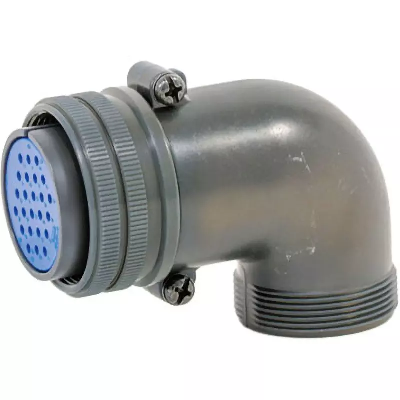 FUJIKURA Round Type Split Shell L-Type Plug 24 Pole Screw Connection, D/MS3108B24-28SY