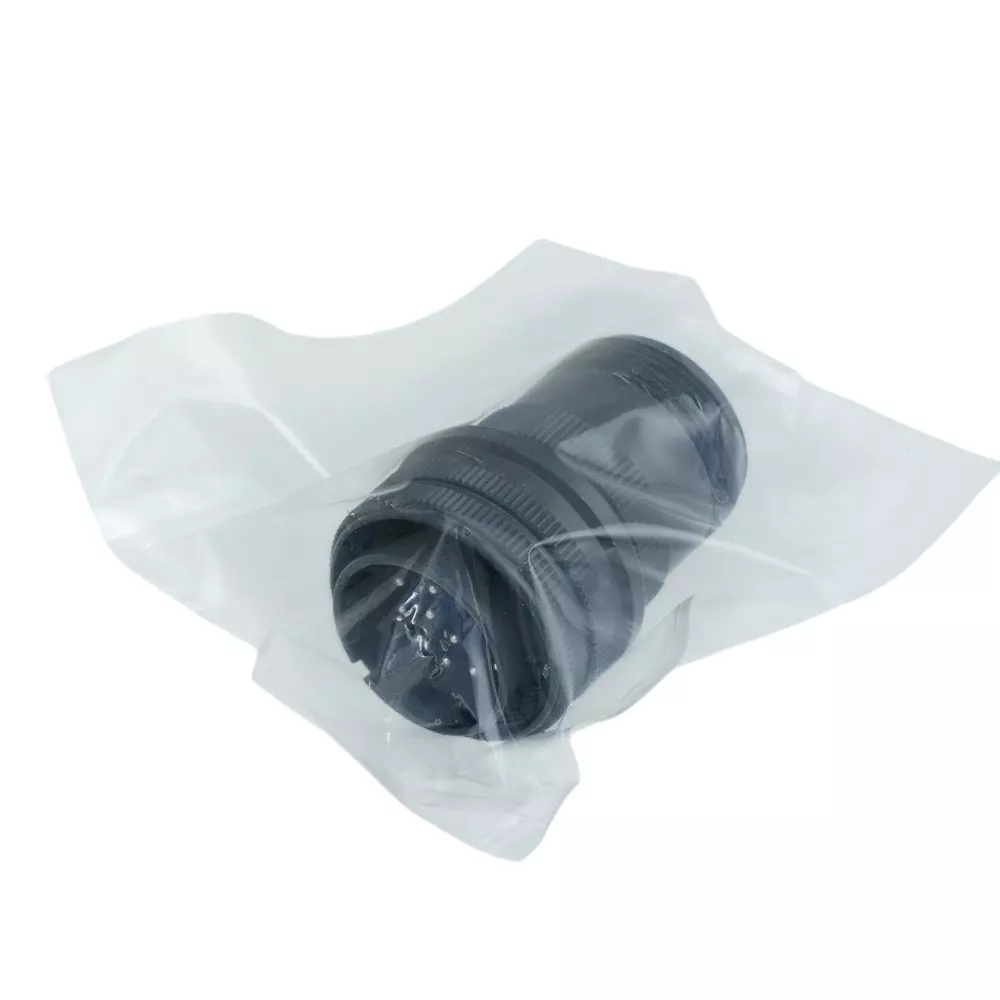 FUJIKURA Round Type Solid Shell Straight Plug with Key Position Change 17 Pole, D/MS3106A20-29PW