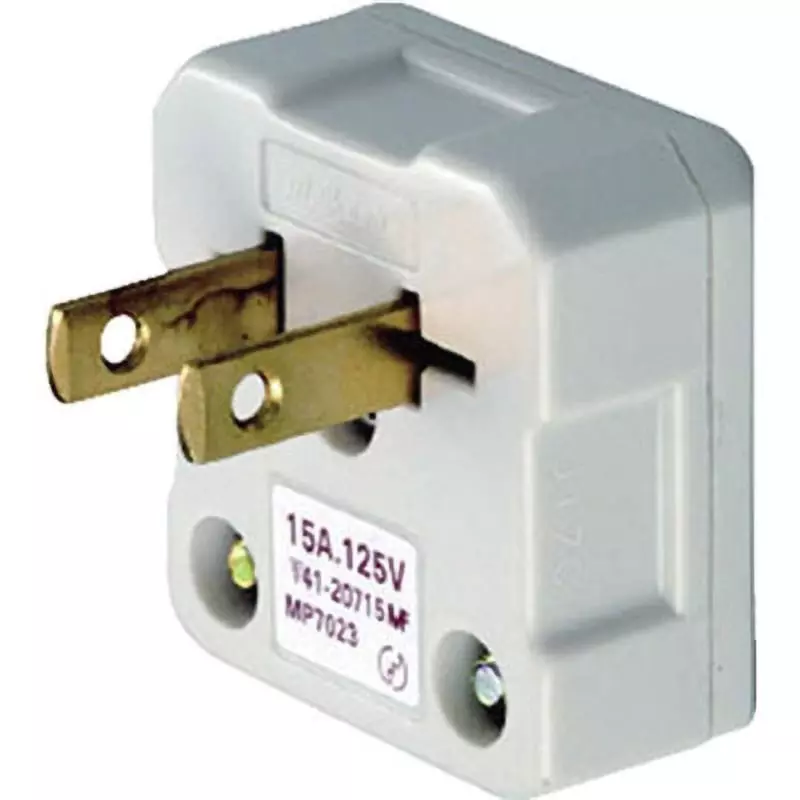 Meikosha L-Shaped Plug 2P 20 Amp 250 V, MP7024