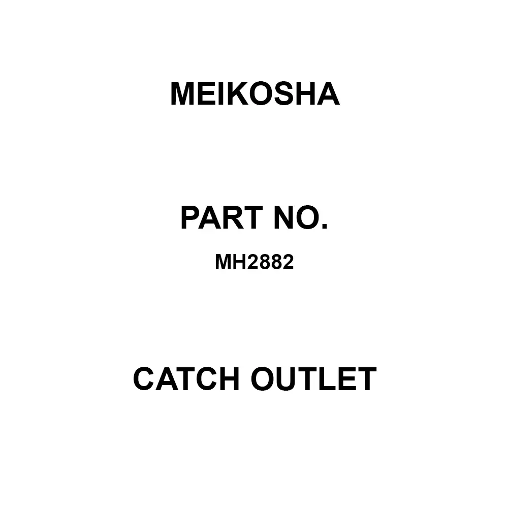 Meikosha Catch Outlet 15 Amp Current 125 V Rated Voltage, MH2882