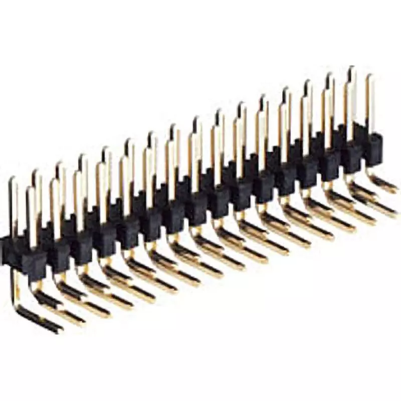 HIROSUGI L-Type Plug Brass Contact 1000 mΩ min, JLW-2536 (Pack of 10)