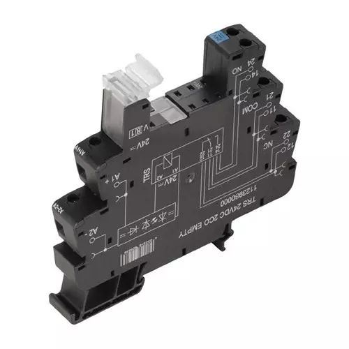 Weidmuller RELAY SOCKET, 10A, 250VAC, DIN RAIL, 1123970000